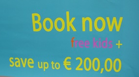 Book now free kids + save up to € 200,00