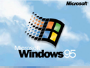 splash screen - Windows 95