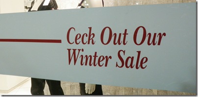 Ceck Out Our Winter Sale    