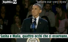 immagine del discorso di Barack Obama