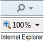 icone lente di ingrandimento in Internet Explorer