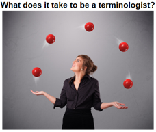 What does it take to be a terminologist?