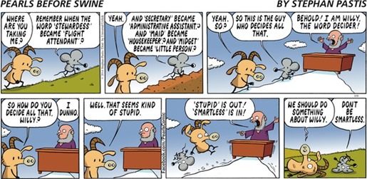 Willy the word decider – Pearls Before Swine