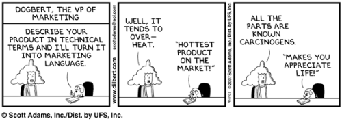 Dilbert-marketing language