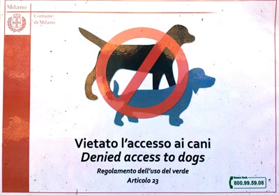 Denied access to dogs