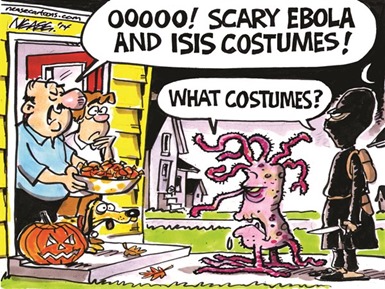 SCARY EBOLA AND ISIS COSTUMES!