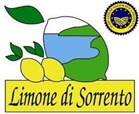 marchio del Limone di Sorrento IGP con tre limoni affogliati