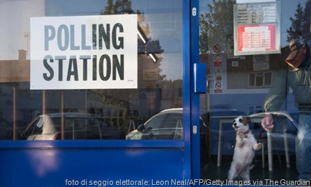 How much is that ...? A doggy in the window of the Headington launderette polling station outside Oxford – The Guardian