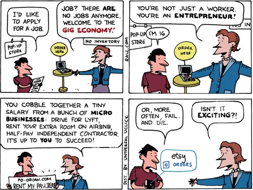 vignette sulla gig economy
