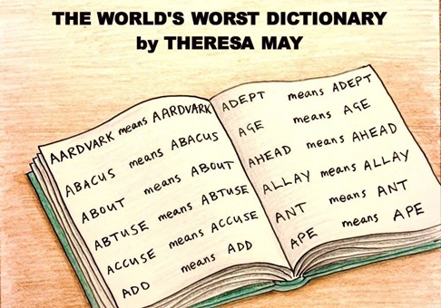 THE WORLD’S WORST DICTIONARY by THERESA MAY 