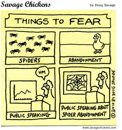 THINGS TO FEAR: PUBLIC SPEAKING