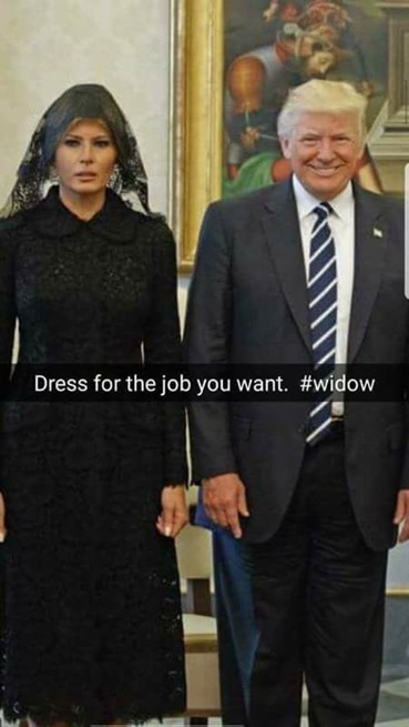 dress for the job you want  #widow