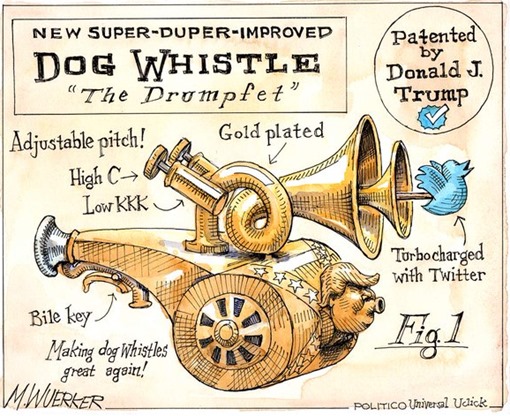 Dog whistle “The Drumpfet”