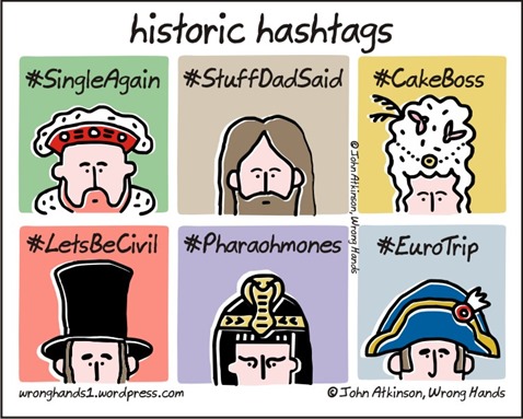 historic hashtags