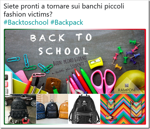 Siete pronti a tornare sui banchi piccoli fashion victims? #Backtoschool #Backpack