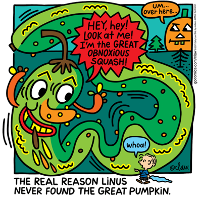 The real reason Linus never found the Great Pumpkin