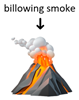emoji con esempio di “billowing smoke”