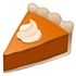 emoji pumpkin pie