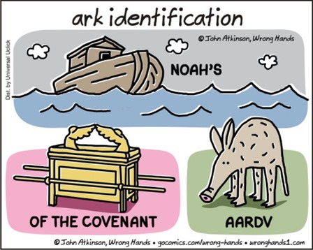 ark identification: Noah’s X, X of the Covenant, AardvX