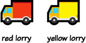 red lorry yellow lorry