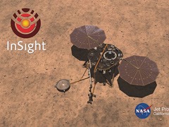 immagine del lander InSight atterrato