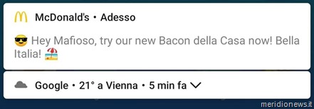 Hey Mafioso, try our new Bacon della Casa now! Bella Italia!