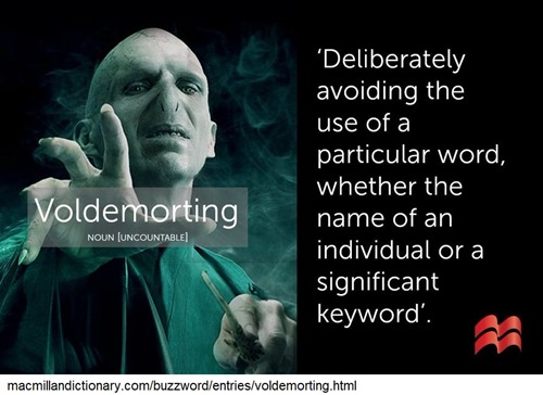 “Deliberately avoiding the use of a particular word, whether the name of an individual or a significant keyword”