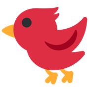 emoji dell’uccellino di Twitter