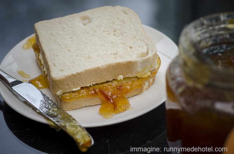 immagine inglese di marmalade sandwich